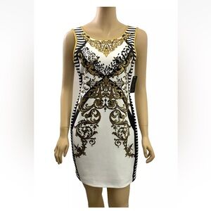 NWT $89 Thalia Sodi Cozumel Dress Bodycon Stretch Party Sleeveless Halter Size-M
